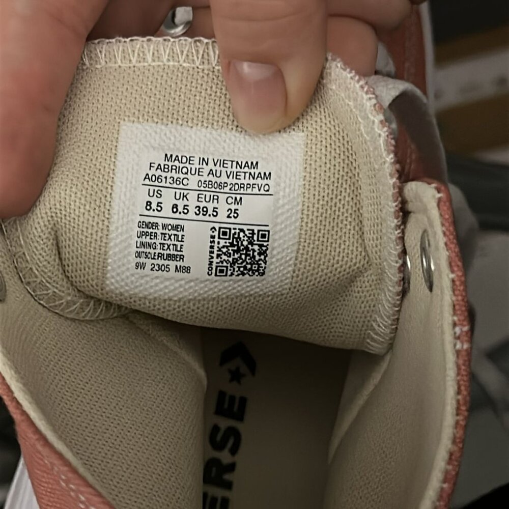 Converse Chuck Taylor Move Platform Sneakers Ritual Rose Hi Canvas Women A06136C - Picture 11 of 11